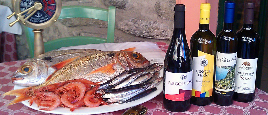 Cinque Terre italian restaurant fish